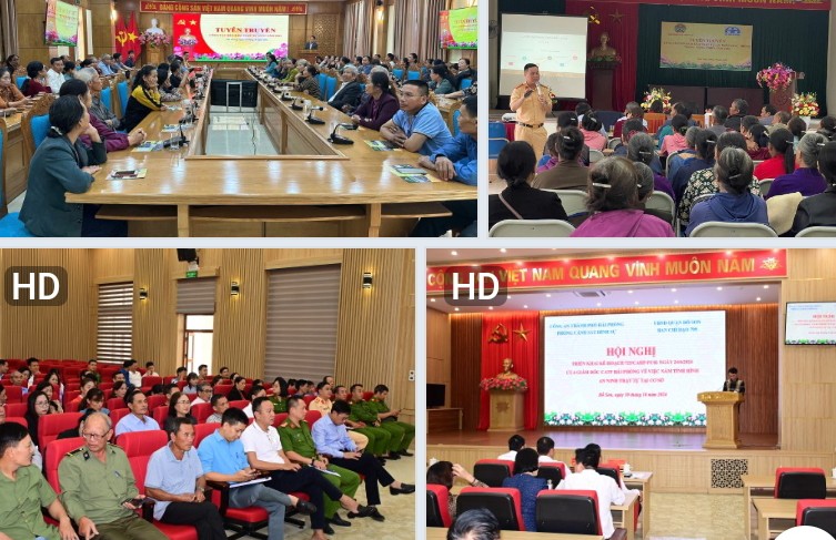 Phòng Cảnh sát giao thông tổ chức 04 buổi tuyển truyền tại các Hội Nông dân các quận, huyện